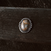 Picasso Jasper Oval Ring