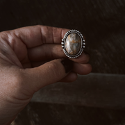 Picasso Jasper Oval Ring